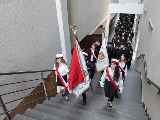 Uroczysty orszak akademicki