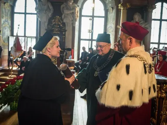 Uroczysta promocja, dr hab. Joanna Tylkowska-Drożdż