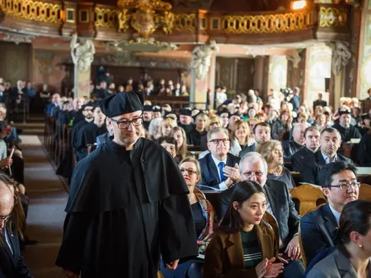 Uroczysta promocja, dr hab. Jacek Ścibor