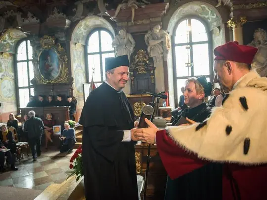 Uroczysta promocja, dr hab. Jakub Stankiewicz