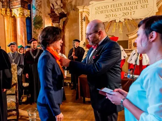 Dr. Marzena Diakun awarded the Honorary Badge of Merit for Polish Culture