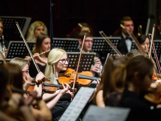 Uczestnicy II Og&oacute;lnopolskiego Konkursu Student&oacute;w Dyrygentury im. Adama Kopycińskiego