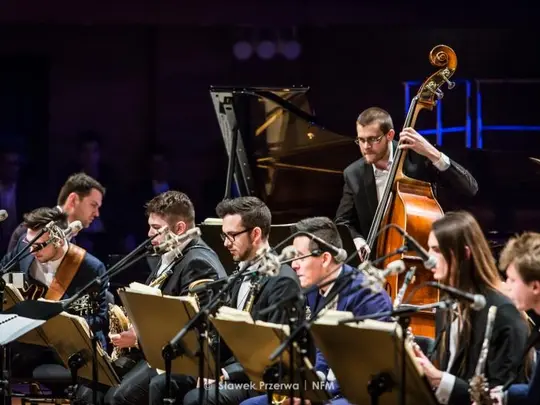 Koncert Big Bandu AMKL w Narodowym Forum Muzyki 04.02.2018, fot. Sławek Przerwa