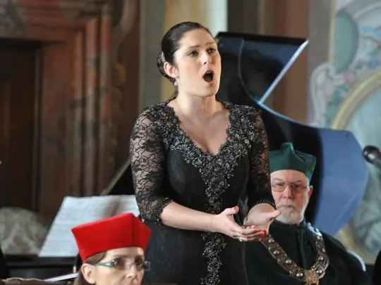 Występ Marceliny Beucher (sopran) i Justyny Skoczek (fortepian)