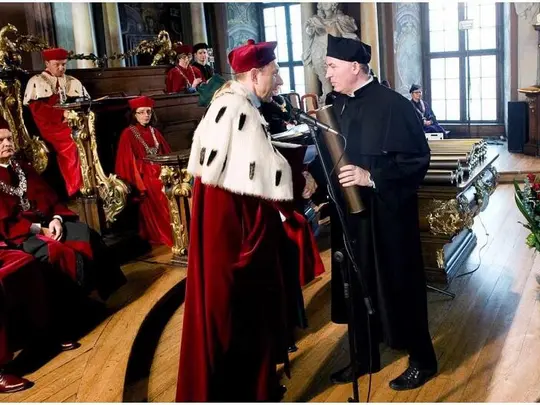 Uroczysta promocja, dr hab. Dariusz Kaliszuk