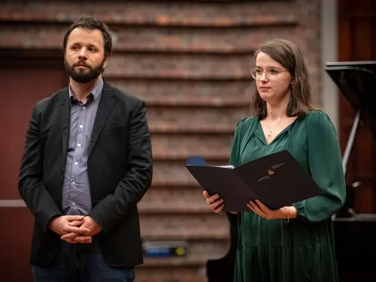 Artistic director of the Competition: PhD. hab. Paweł Jabłczyński, prof. AMKL and PhD. Magdalena Ziarkowska-Kołacka, Secretary of the Competition Jury