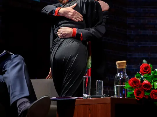 Prof. Danuta Paziuk-Zipser and Tomasz Galczuk