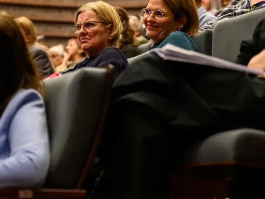 Publiczność zgromadzona na Benefisie