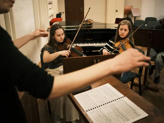 Pr&oacute;ba otwarta Orkiestry Smyczkowej