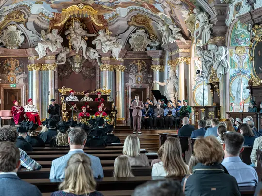 Artistic performance by countertenor Paweł Szlachta and pianist Aleksandra Orłukowicz