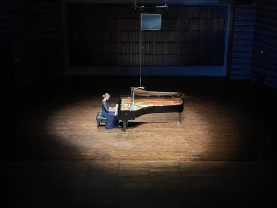 Aleksandra Czajka's performance during the German-Polish Piano Concerto