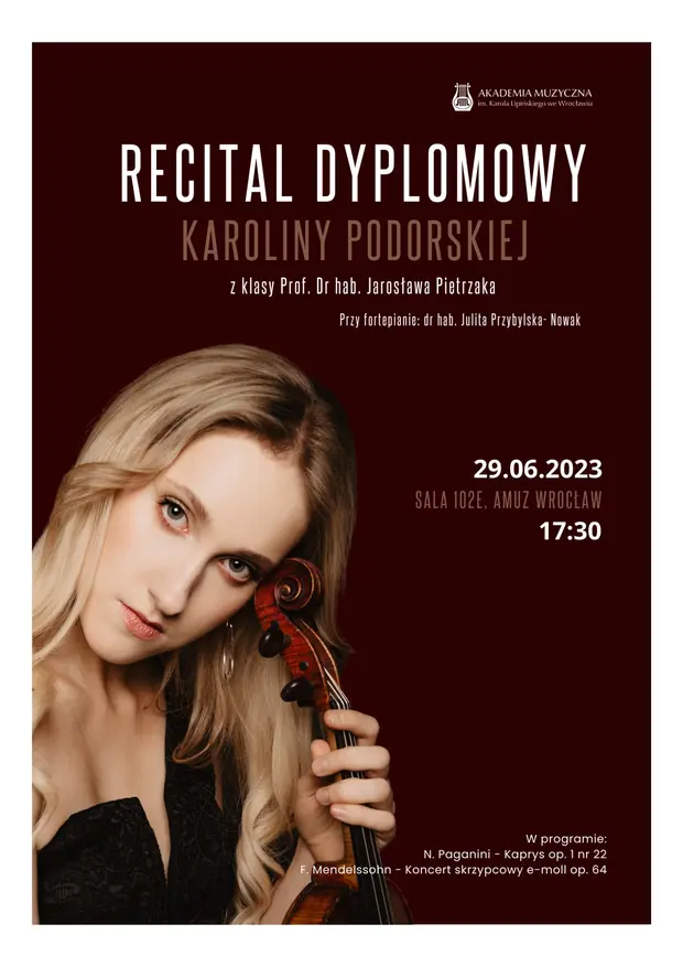 Recital Dyplomowy Karoliny Podorskiej