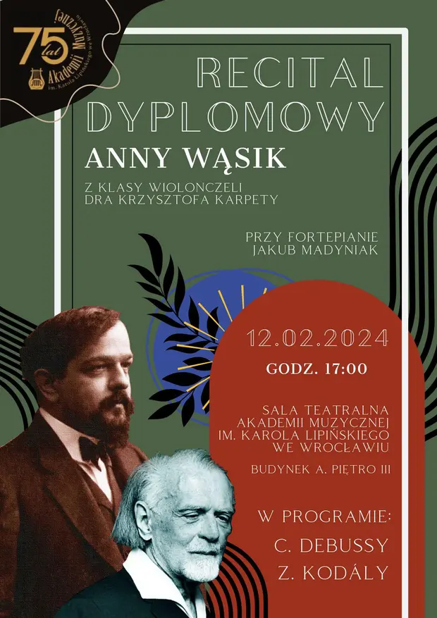 Recital dyplomowy Anny Wąsik