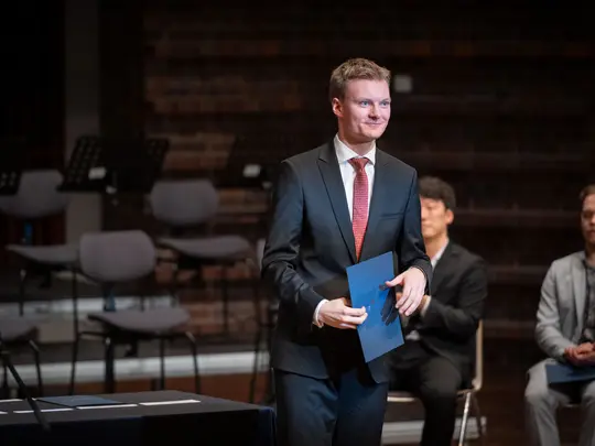 Koncert laureat&oacute;w - Jan Sułkowski, laureat II miejsca