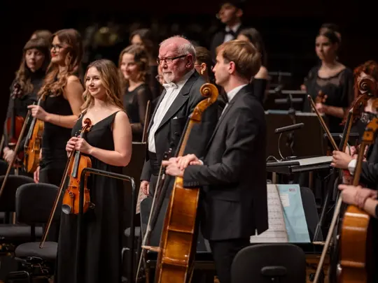 Mieczysław Gawroński - dyrygent, Akademicka Orkiestra Symfoniczna