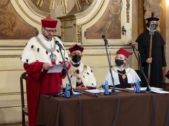 Przem&oacute;wienie Rektora Akademii Sztuk Pięknych prof. Wojciecha Pukocza