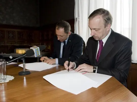 Podpisanie umowy o dofinansowanie rozbudowy Akademii Muzycznej