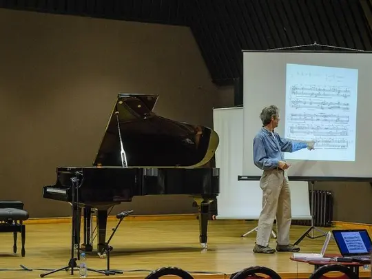 Stephen Drury, Koncert połączony z wykładem, Sala Teatralna Akademii Muzycznej