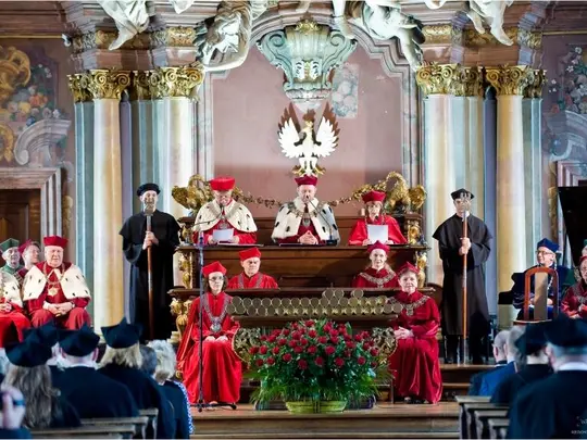 Ceremonial Promotion of Doctors and Postdoctoral Degrees of Art from Art Universities in Wrocław, March 30, 2015