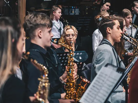 Koncert Galowy Uczestnik&oacute;w Orkiestry Saksofonowej