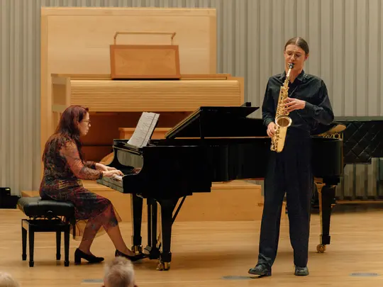 Concert of the Winners of the International Saxophone Competition at the Concert Hall of the Karol Szymanowski Primary and Secondary Music School in Wrocław