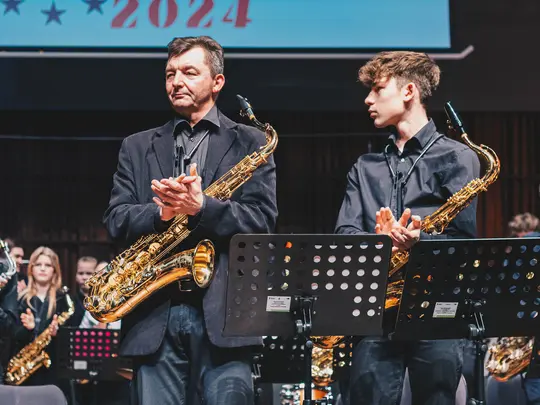 Gala Concert of the Saxophone Orchestra Participants