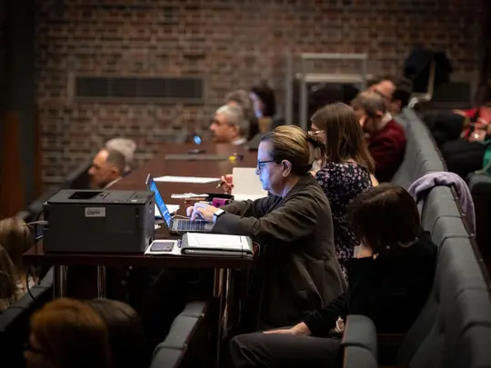Members of the AMKL community gathered during the elections
