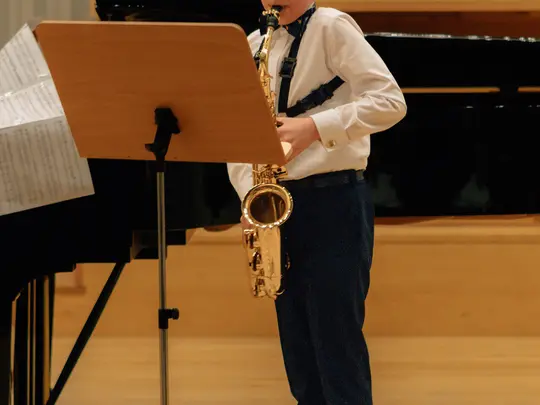 Concert of the Winners of the International Saxophone Competition at the Concert Hall of the Karol Szymanowski Primary and Secondary Music School in Wrocław