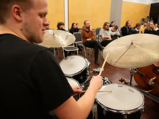 Uczestnicy warsztat&oacute;w Jazz Masterclass Możdzer Danielsson Fresco