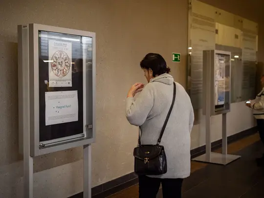 Goście oczekujący na rozpoczęcie koncertu Orkiestry WBB