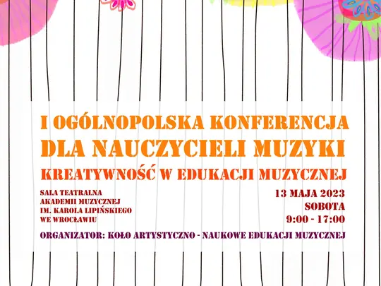 Rusza I Og&oacute;lnopolska Konferencja dla nauczycieli muzyki!