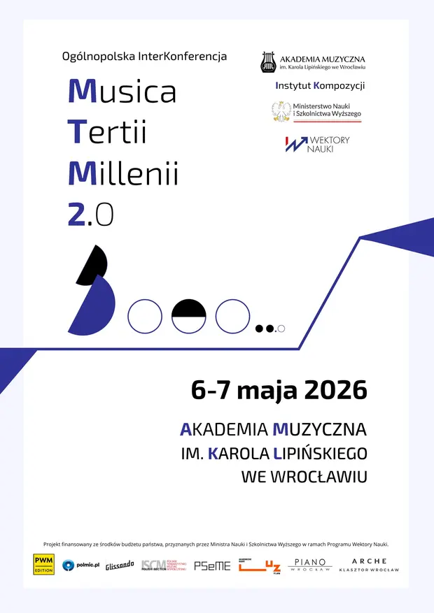Og&oacute;lnopolska InterKonferencja Musica Tertii Millenii - plakat