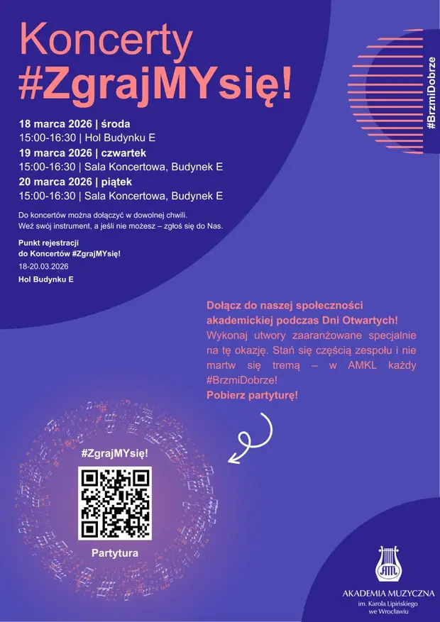 Plakat #ZgrajMY się!