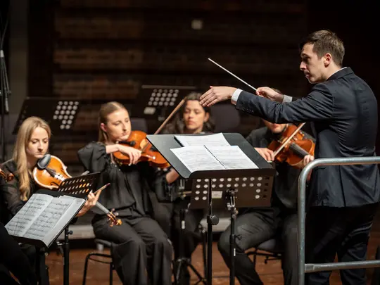 Jan Bielak - dyrygent, Akademicka Orkiestra Kameralna
