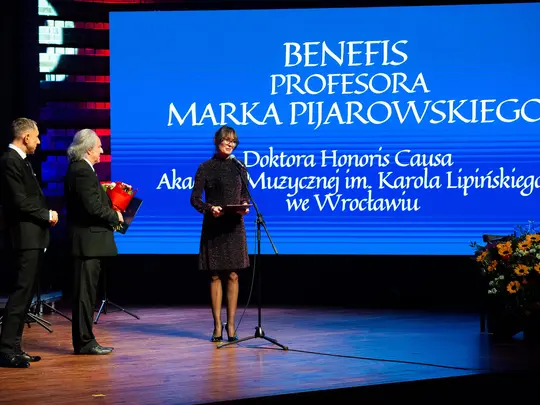 Pani Agnieszka Hejduk-Domańska, Zastępca Dyrektora Departamentu Szkolnictwa Artystycznego i Edukacji Kulturalnej Ministerstwa Kultury, Dziedzictwa Narodowego i Sportu