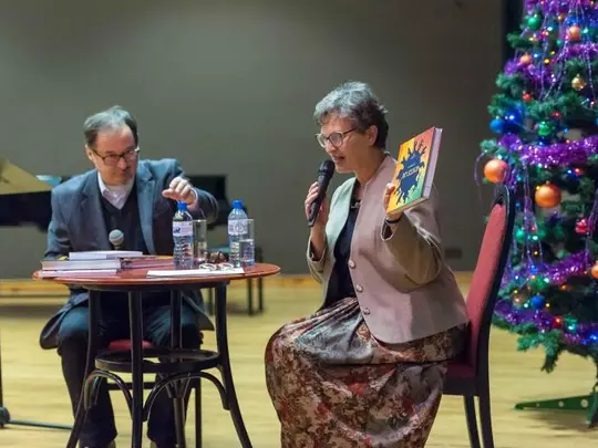 Author's meeting with prof. dr hab. Jacek Niedziela-Meira and book promotion 