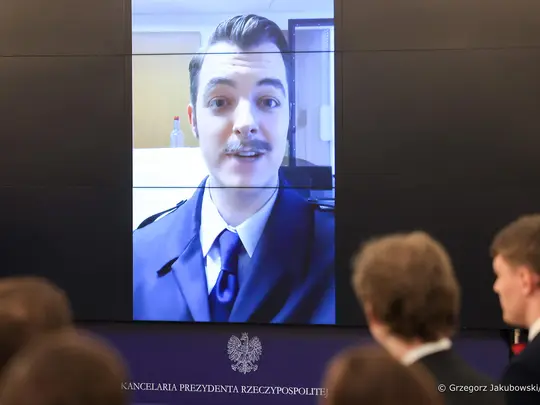 Paweł Horodyski, laureat II edycji konkursu &bdquo;Młody Promotor Polski&rdquo; w kategorii działalność kulturalna.