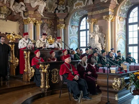 Rozpoczęcie obchod&oacute;w Inauguracji roku akademickiego 2025/2026 Uczelni Artystycznych Wrocławia