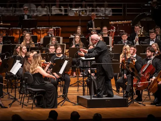 Mieczysław Gawroński &ndash; conductor, Academic Symphony Orchestra