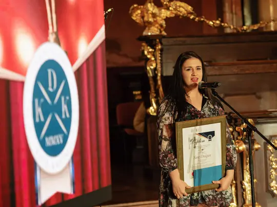 Sara Dragan &ndash; zwyciężczyni w kategorii sukces artystyczny / fot. organizatorzy Konkursu