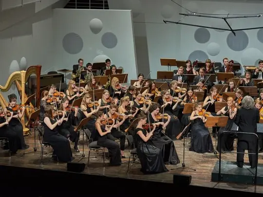 Koncert Europejskiej Studenckiej Orkiestry Symfonicznej - Hochschule f&uuml;r Musik Carl Maria von Weber Dresden 21.11.2016