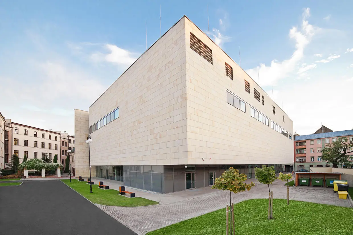 Building E, photo from the AMKL archives