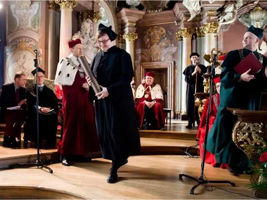 Uroczysta promocja, dr Malwina Lipiec