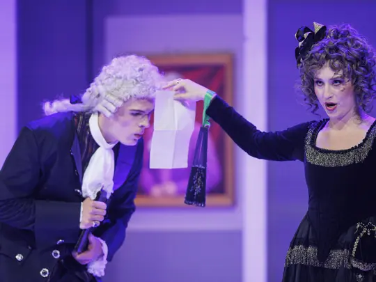 Krzysztof Krutul (Bartolo) i Zuzanna Kłosiewicz (Marcelina)