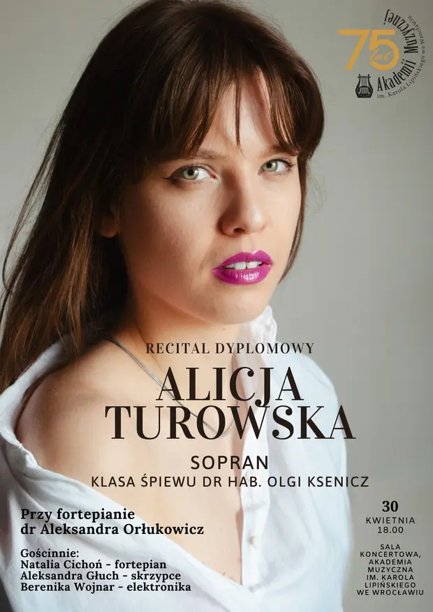 Recital dyplomowy Alicja Turowska
