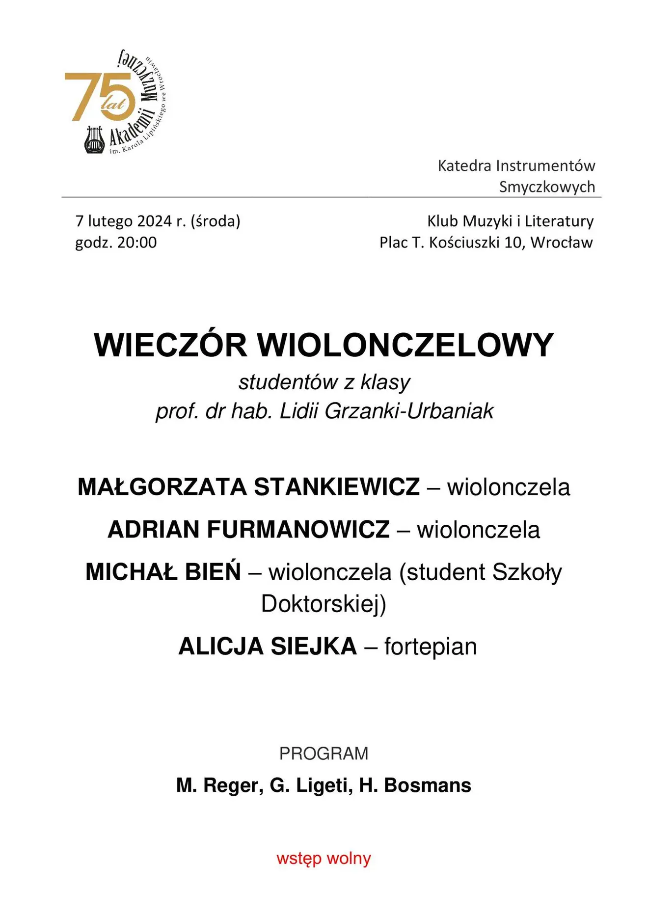 2024_02_07 klasa wiolonczeli p. L.Grzanka Urbaniak afisz.jpg