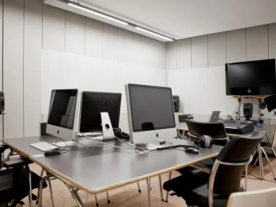 Building E, Computer Composition Studio, photo: AMKL archives