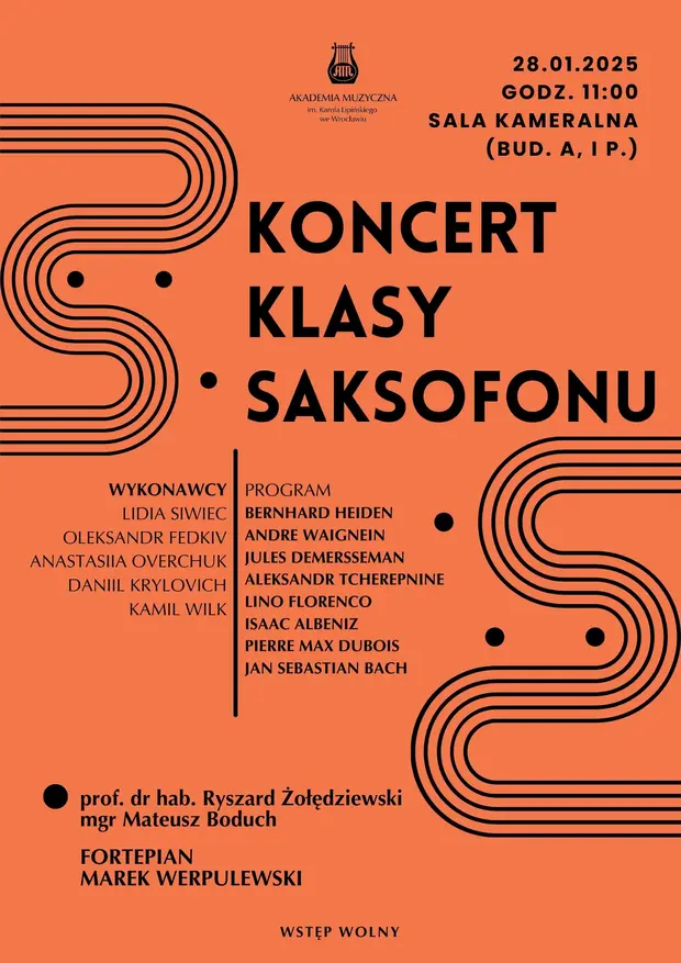 Koncert klasy saksofonu
