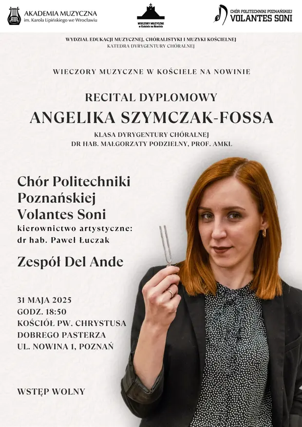 Recital dyplomowy - Agnieszka Szymczak-Fossa