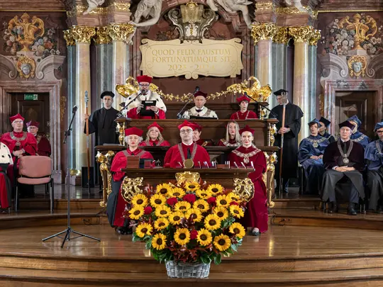 Przem&oacute;wienie Rektora Akademii Sztuk Pięknych im. Eugeniusza Gepperta we Wrocławiu, prof. dra hab. Wojciecha Pukocza